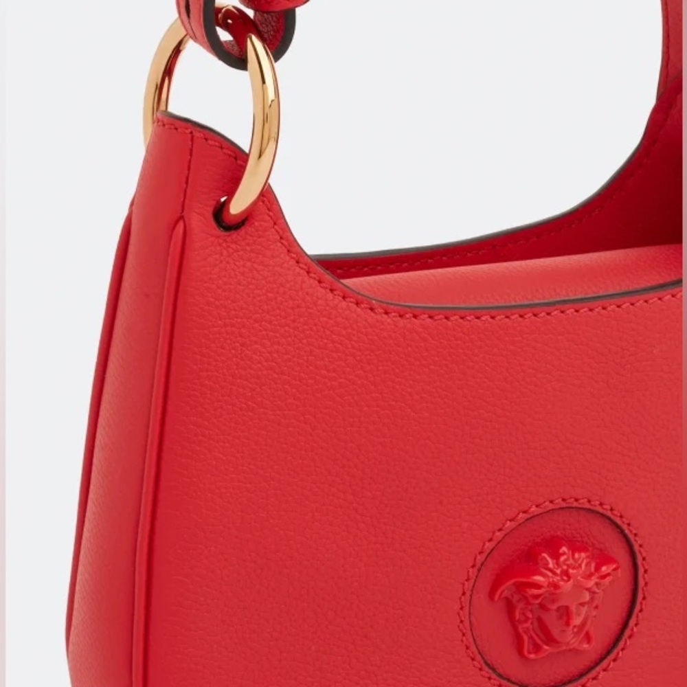 Versace - La Medusa Hobo Bag in Red